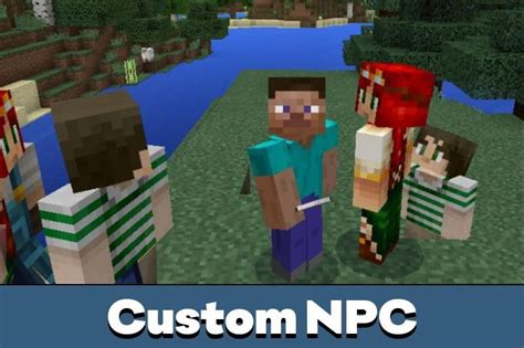 Custom npc mod minecraft pe